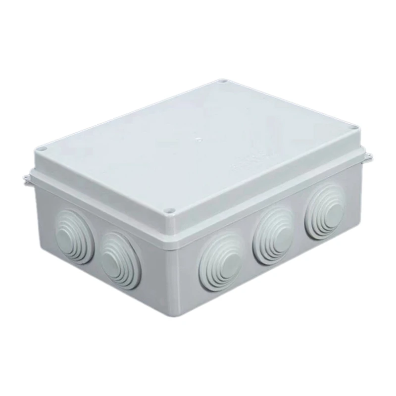 IP65 Waterproof Junction Box ABS Plastic Dustproof Universal Electrical Enclosure Outdoor & Indoor Project Box