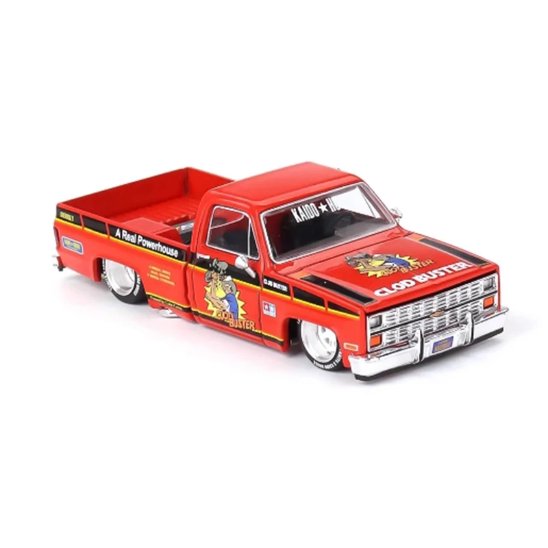 MINIGT 1/64 Scale Silverado Tamiya #130 Alloy Simulation Car Model Static Collection Decorated Holiday Gifts Toys Souvenir Gift