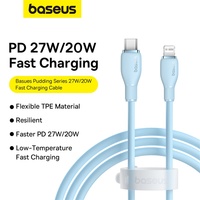 Baseus USB C Cable For IPhone 14 13 12 11 pro Max XS 20W Fast Charging Cable Type C To Lighting Date Wire For iPad Macbook TPE