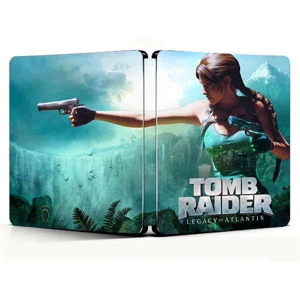 TR Legacy of Atlantis Classic Edition Steelbook ONi Fantasy Box (Disco del juego no incluido)