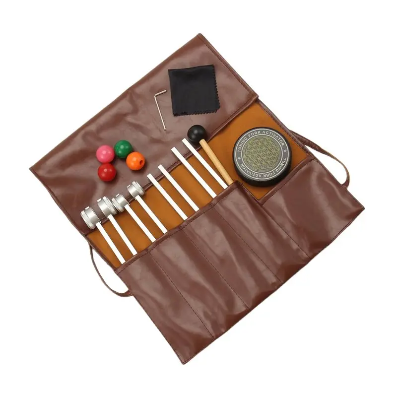 

CGDS-Chakra For Healing,Sound Therapy Tuning Forks Set- 4 Pack 128Hz, 256Hz, 512Hz, 528Hz, Tuning Forks For Body Style 4