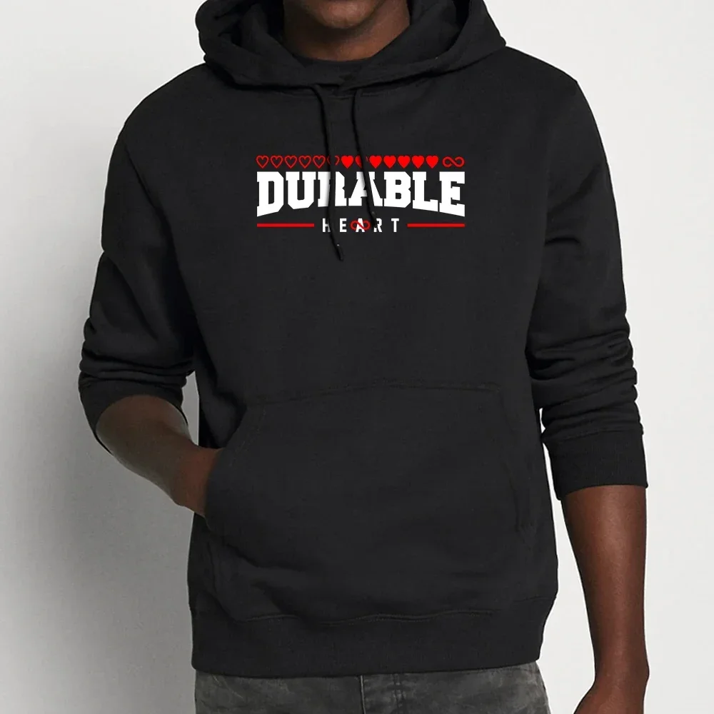 Durable Letter Printed Hoodies Oversize Hoodie Casual Tops Warm Thick Plush Mens Clothing Hip Hop Pullover Cozy Sweatshirt