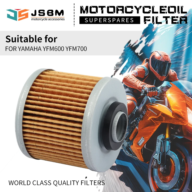 JSBM Oil Filter For Yamaha YFM600 YFM 600 Grizzly YFM700 R Raptor TDM850 XVS250 XVS400 XVS650 XVS1100 V-Star XV535 XV750 Virago