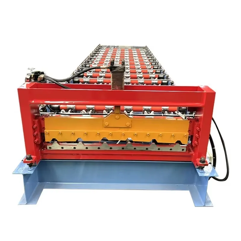 

Customized Trapezoid Roof Panel Roll Form Machine Trapezoid Tile Roll Form Machine