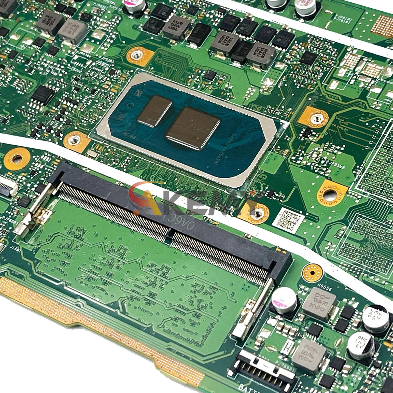 Placa-mãe para laptop X415JA, placa principal para ASUS VivoBook X515JF V5200J A416J X515JAB X515JA V4200J X415J X515JP com CPU I3 I5 I7