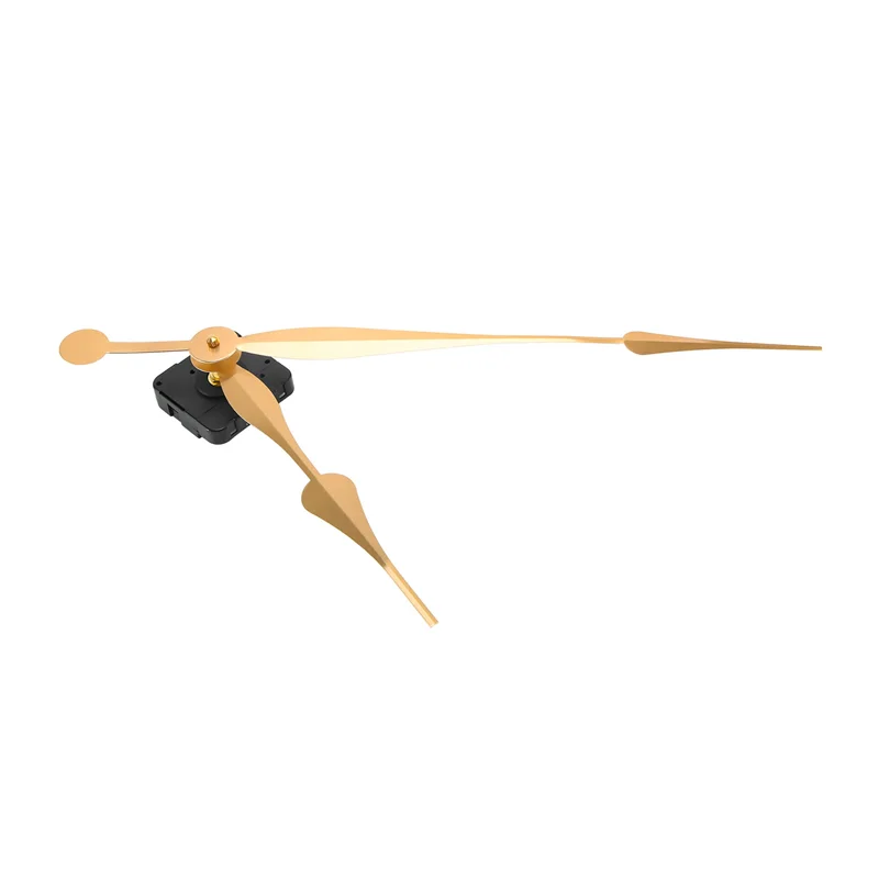 

New-Design Long Shaft Clock Movement Mechanism with 12 Inch Hands (Gold)