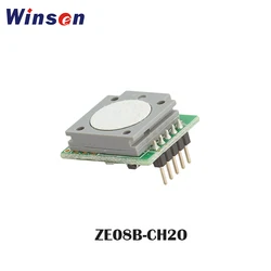 5PCS ZE08-CH2O/ZE08B-CH2O Winsen CH2O Sensor Module Low Power Consumption Formaldehyde Detection Module UART/PWM Wave Output