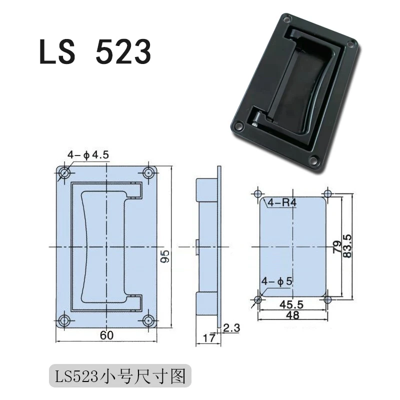 Panel Folding Handle Hidden Industrial Cabinet Door Drawer Modern Furniture Cabinet Handle Door Handles Kitchen Cabinets