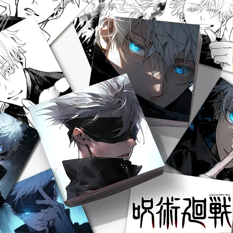 70 قطعة ملصقات Jujutsu Kaisen Gojo Satoru مقاوم للماء أنيمي الكرتون الشارات الإبداعية DIY بها بنفسك الهاتف المحمول زجاجة الأمتعة الديكور