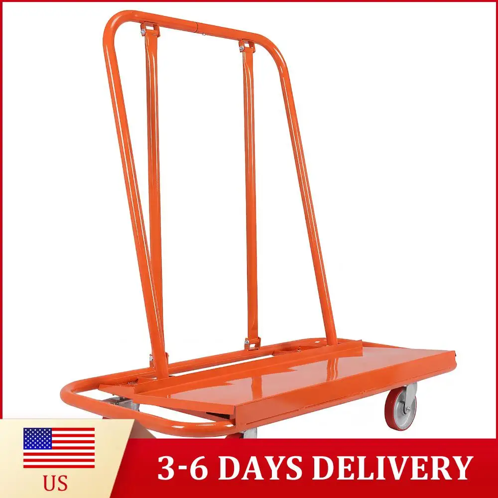 

Тележка для гипсокартона усиленная, разборная, для перевозки грузов, большая вместимость, для склада и производства