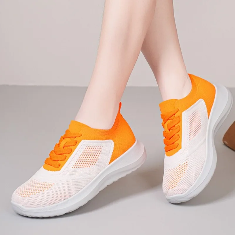

Summer New Women's Shoes Fashion Air Mesh Casual Shoes for Woman Comfortable Chunky Sneakers Designer Shoes Zapatillas De Mujer