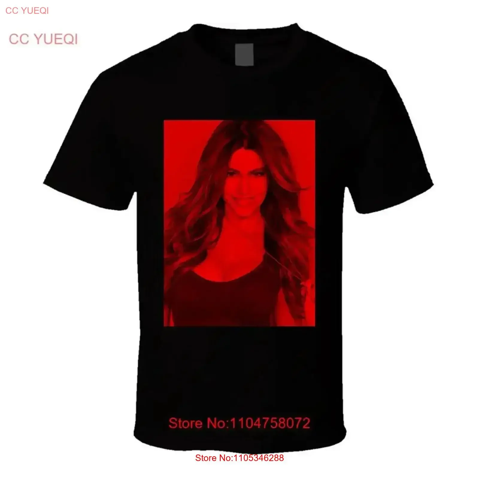 Camiseta de Sofía Vergara, Actriz Colombiana, Talla 9, Estilo Vintage Lavado, Versátil, Cómoda, Ligeramente Elástica, Suave