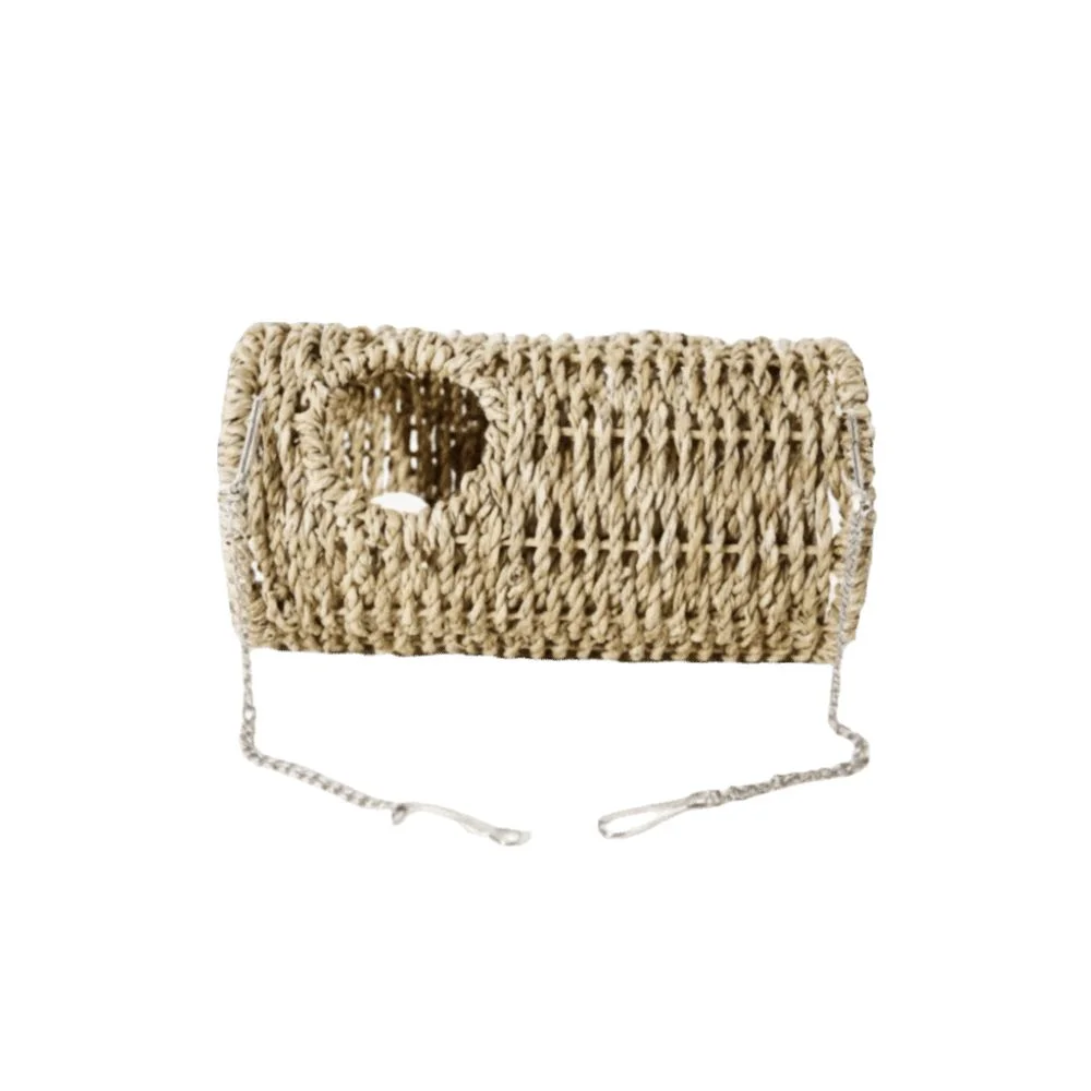 

Декоративный, устойчивый к укусам, плетеный гамак-гнездо для птиц, прочный, охлаждающий, вентилируемый, для разведения птиц, для домашних попугаев