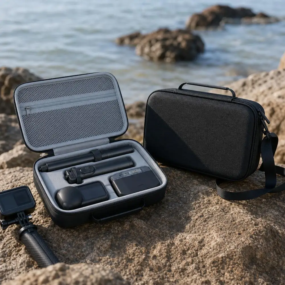 Mini Storage Case For Insta360 X6 Portable Mini Box Hard Shell Anti-scratch Protection Bag Action Camera Accessory