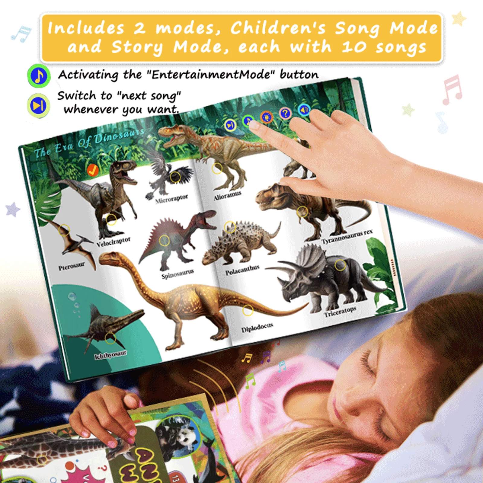 Libro de Audio Montessori en inglés, libro de actividades de aprendizaje preescolar, juguetes sensoriales, rompecabezas, libros electrónicos de