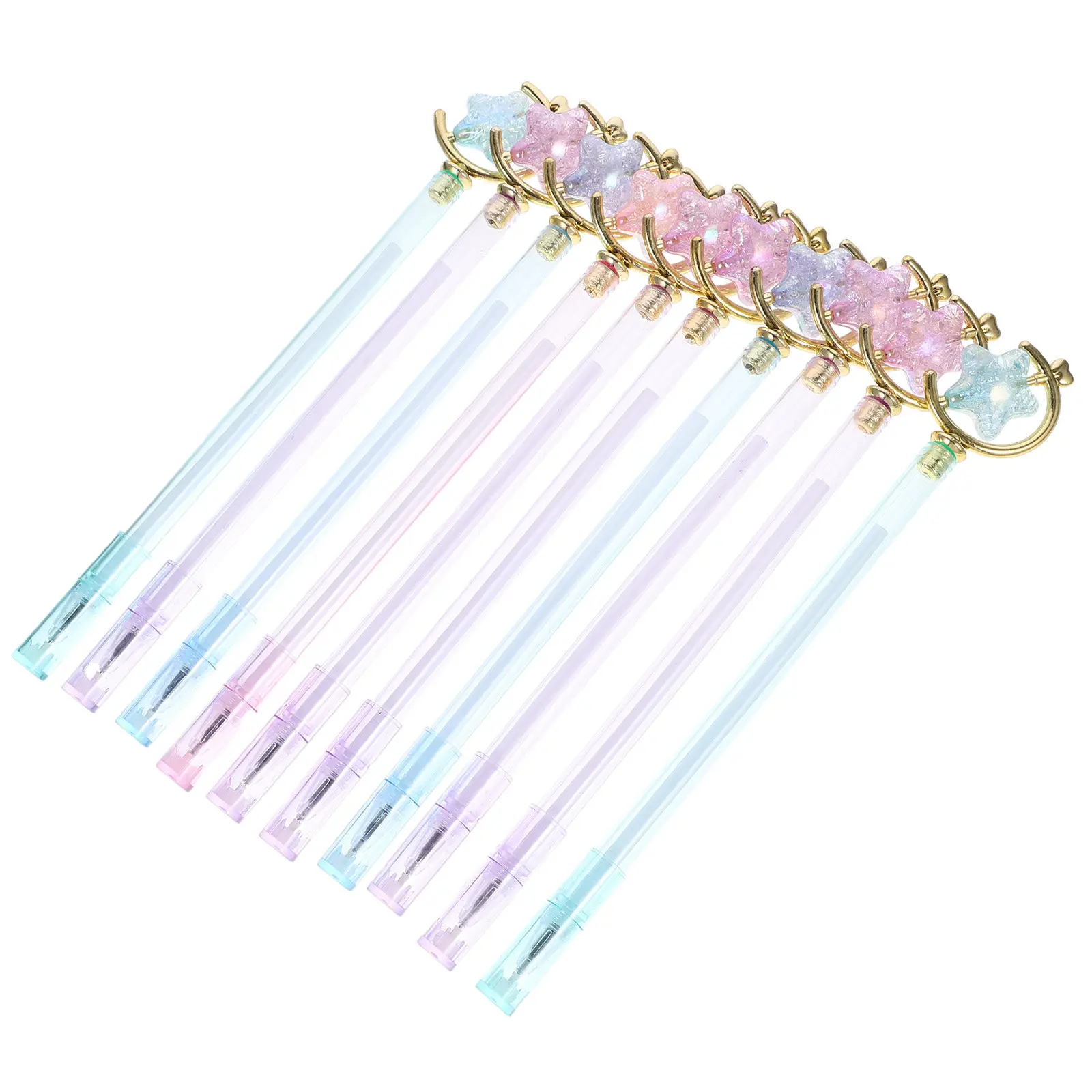 

10 Pcs Decorative Pens Cool for Gel Ink Colorful Cute Stationery Aesthetic