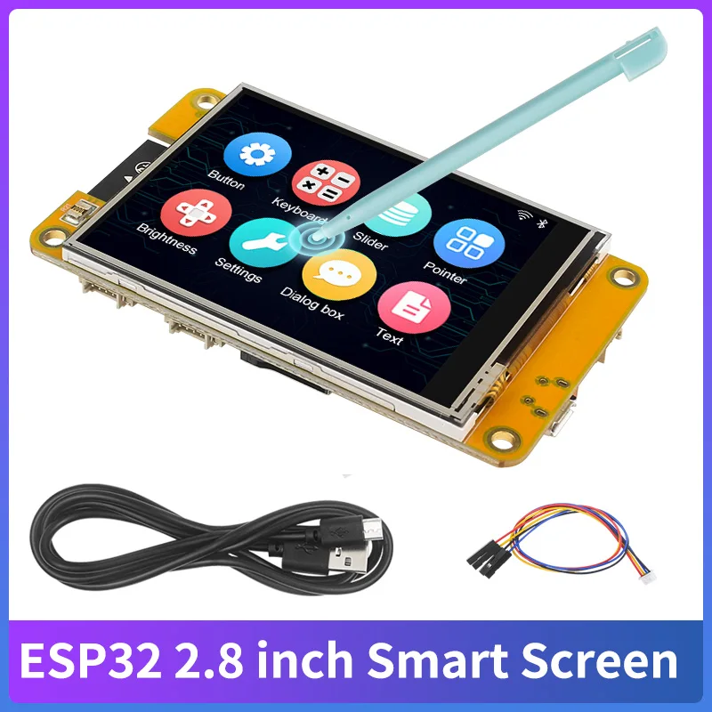 2.8 Inch ESP32 Display for Arduino LVGL WIFI&Bluetooth Development Board 240*320 Screen LCD TFT Module with Touch WROOM