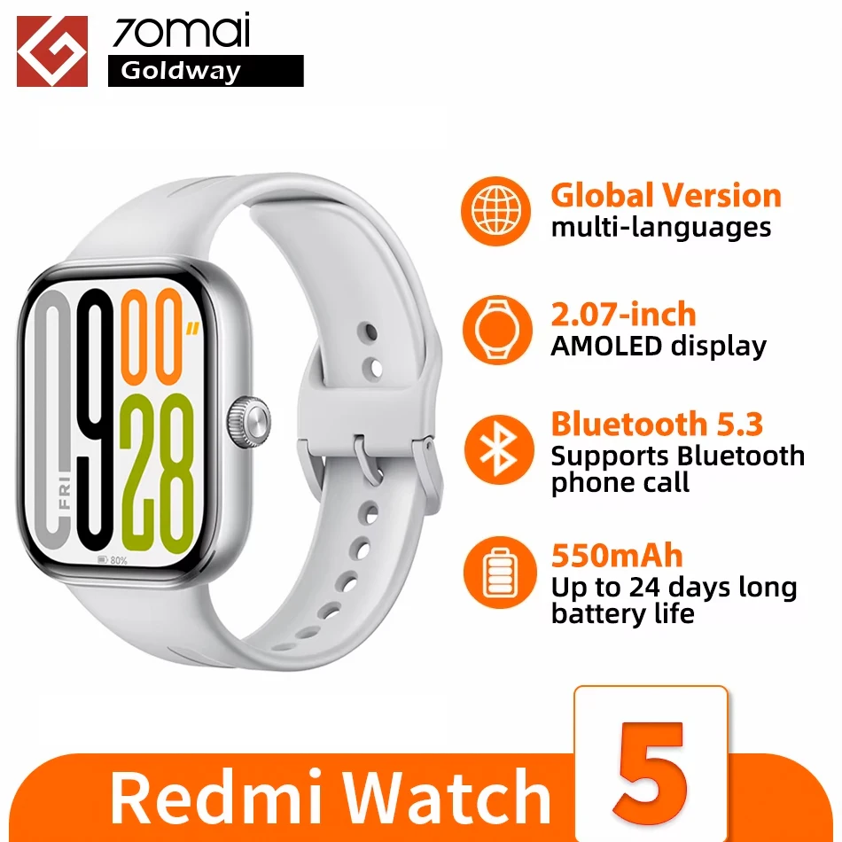 Xiaomi Redmi Watch 5 Global Version 2.07