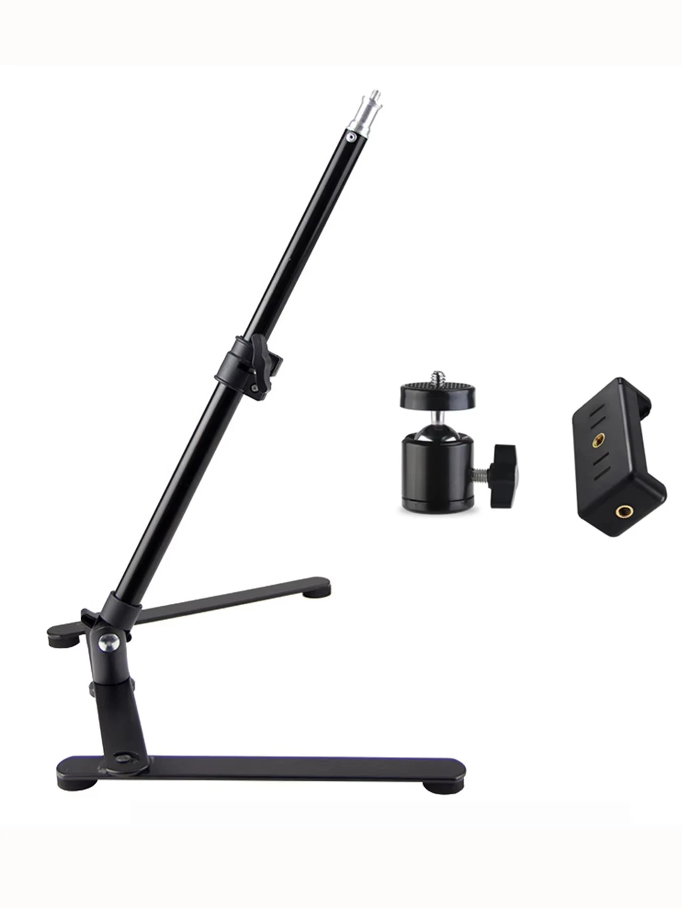 Multi-angle camera bracket, suitable for live streaming, shooting, and recording life, compatible with any smartphone
