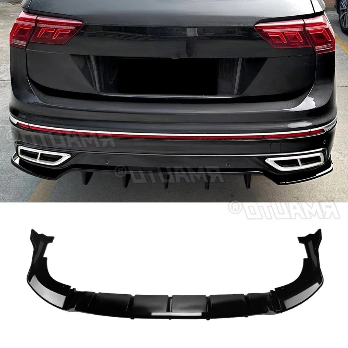 

Для Volkswagen Tiguan MK2.5 Rline 2021-2023 автомобильный задний бампер, спойлер, диффузор, модификация, часть, аксессуары для домашнего выпуска