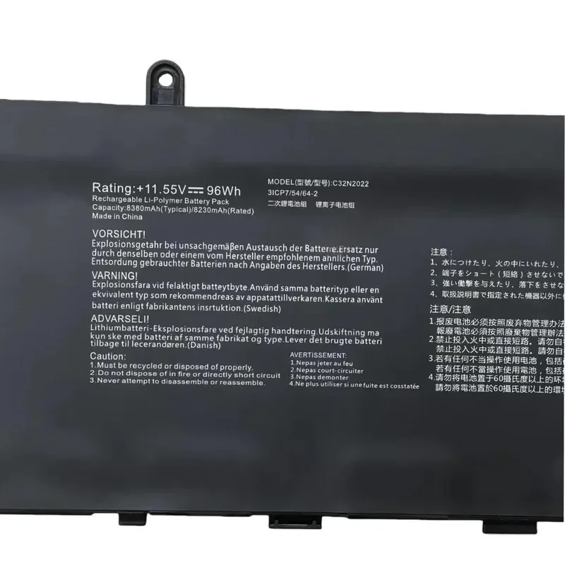 [NEW] for ASUS M7600Q N7600PC UM535QE C32N2022 laptop battery