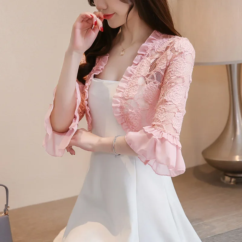 green emerald velvet dress Allegra K Lace Shrug for Women's Evening Open Front Bell Sleeves Elegant  Bolero Cardigan X-Small Dark Pink at Amazon Women's Clothing store main image 0