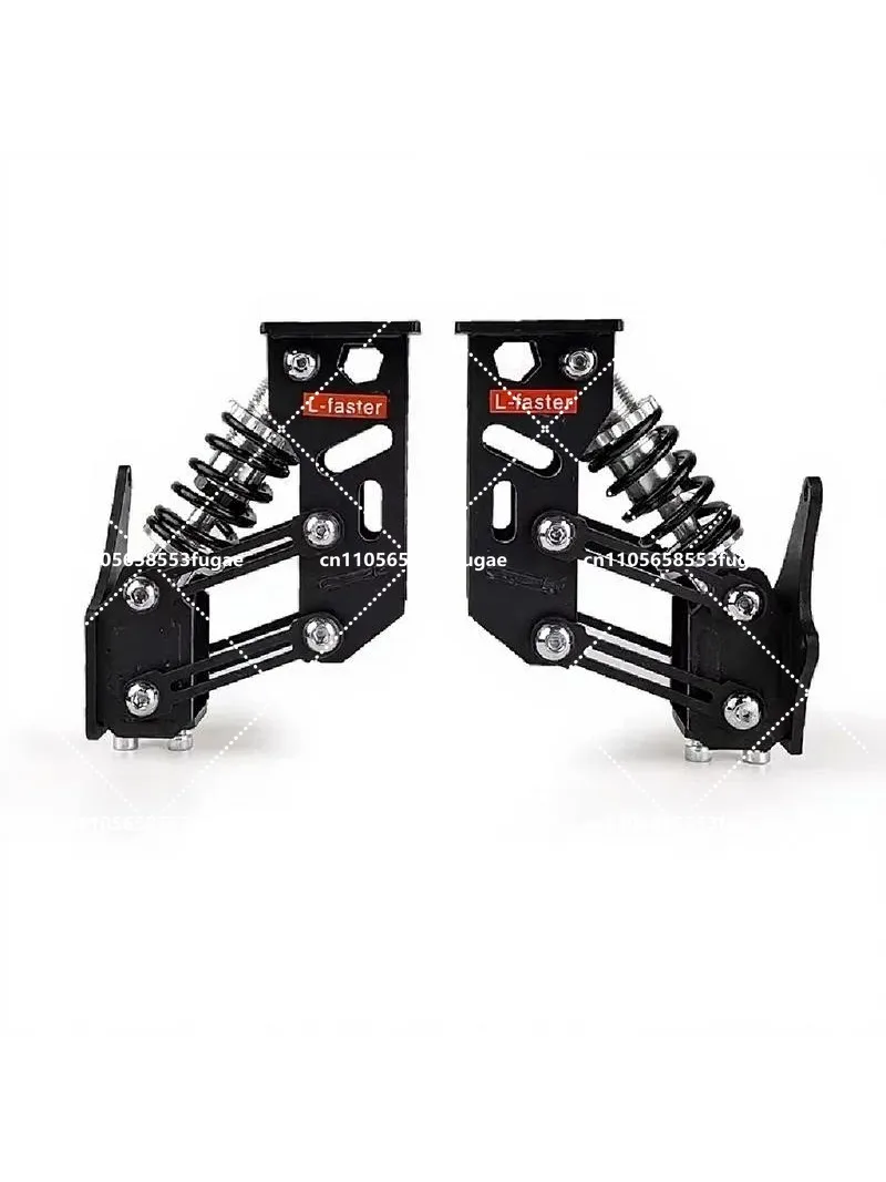 2 Pack Spring Shock Absorption Suspension Bracket for Single Axle Electric Hub Wheel Hoverboard Motor