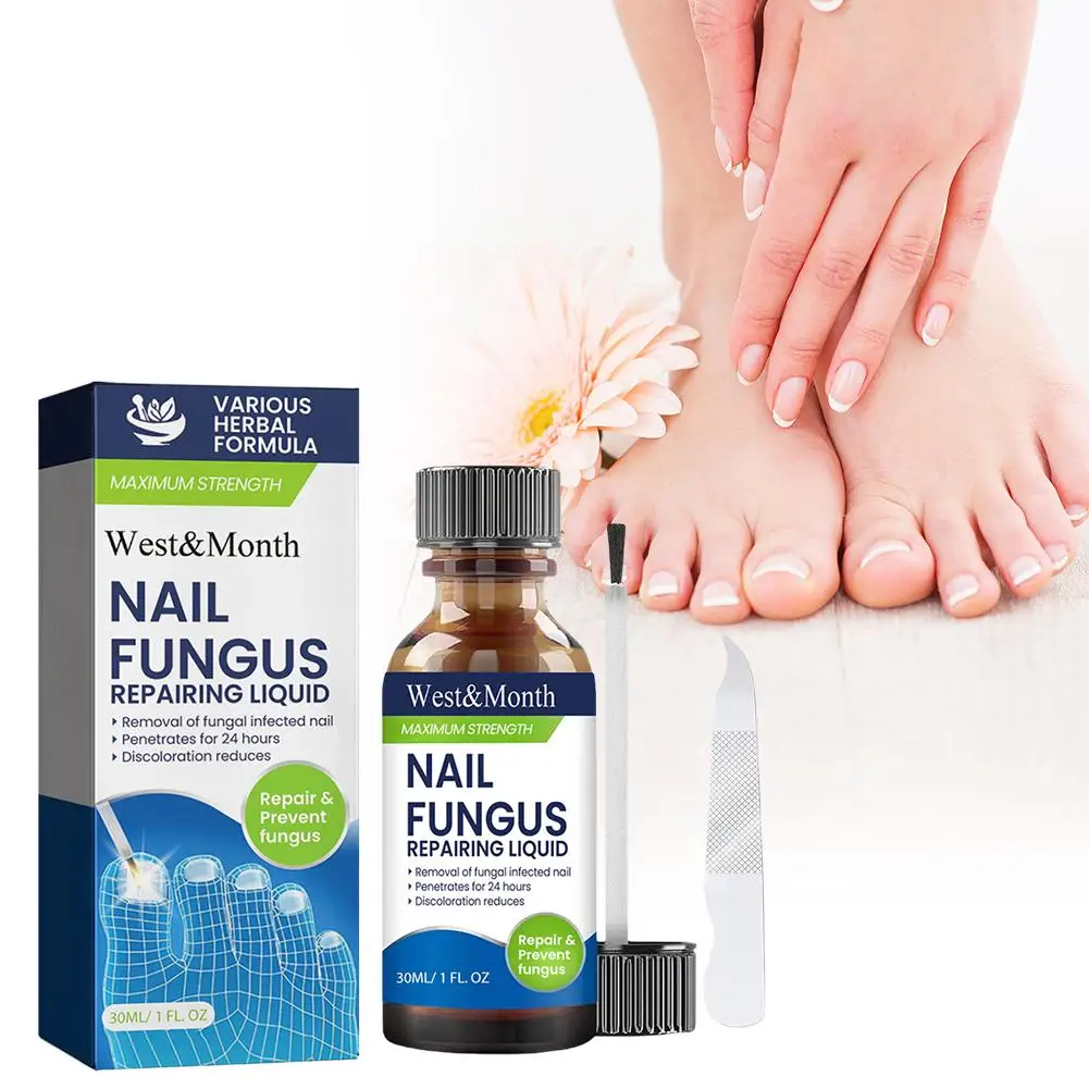 Nail Fungal Treatment Feet Care Essence Nails Foot Infection Toe Repair Removal Fungus Paronychia Onychomycosis Nail Oils A R0L0