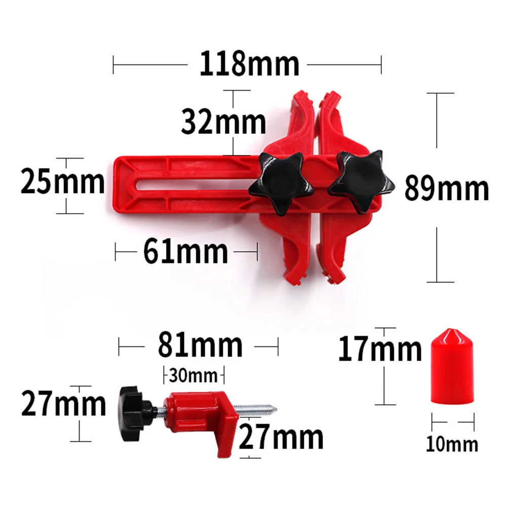 Dual Twin Cam Clamp Engine Timing Camshaft Locking Tool Sprocket Gear Kit Red Locking Tool Sprocket Gear Fixing Kit