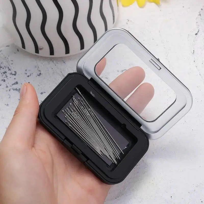 1/10Pcs Portable Magnetic Needle Organizer For Embroidery Sewing Office Supplies DIY Weave Enthusiasts Storage Boxes