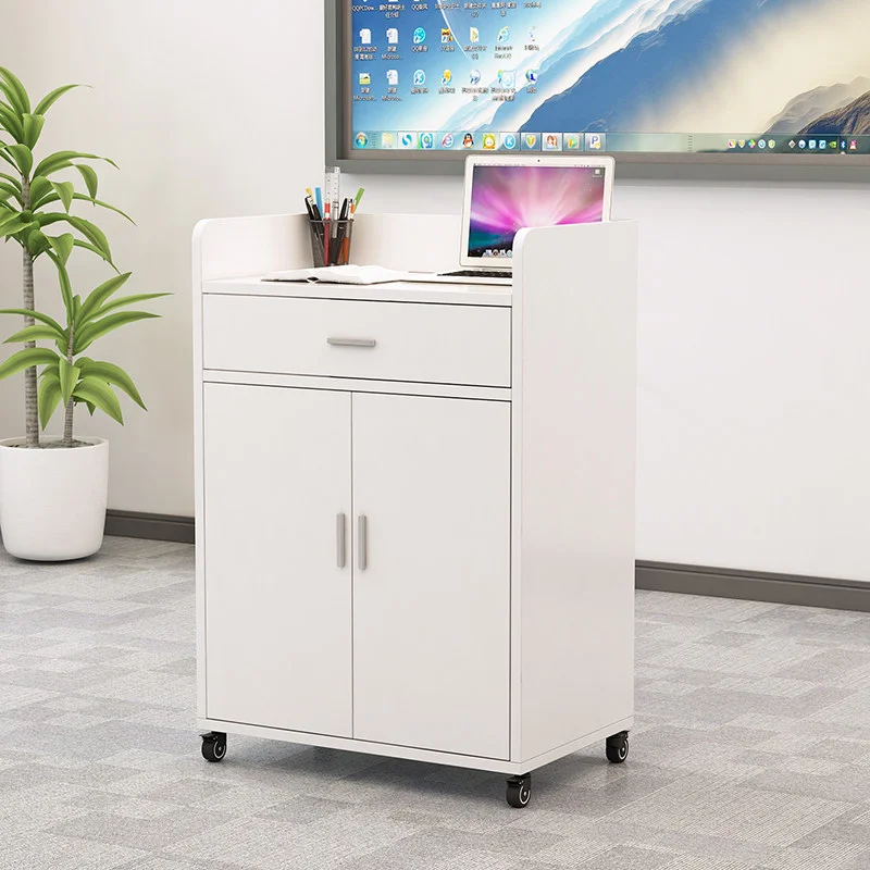 Multifunctional Aluminum Kitchen Island Cart Organizer   Buffet Bar Cart Kitchen Storage Trolley with Drawer