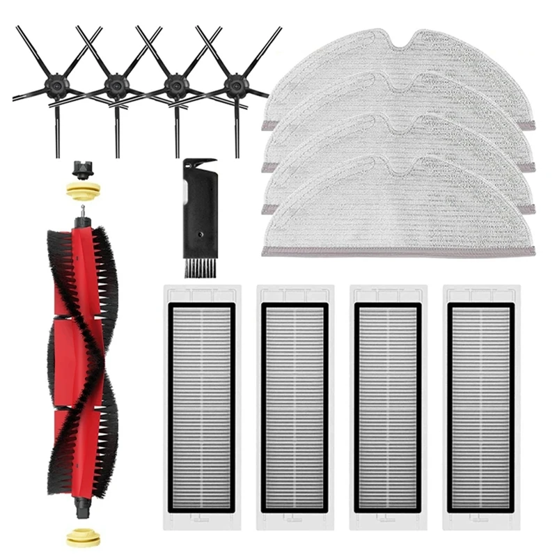 Cepillo lateral para Robot aspirador Xiaomi, paño de mopa, filtro HEPA, cepillo principal para Xiaomi MI Roborock S5 Max S6 Pure Maxv S55