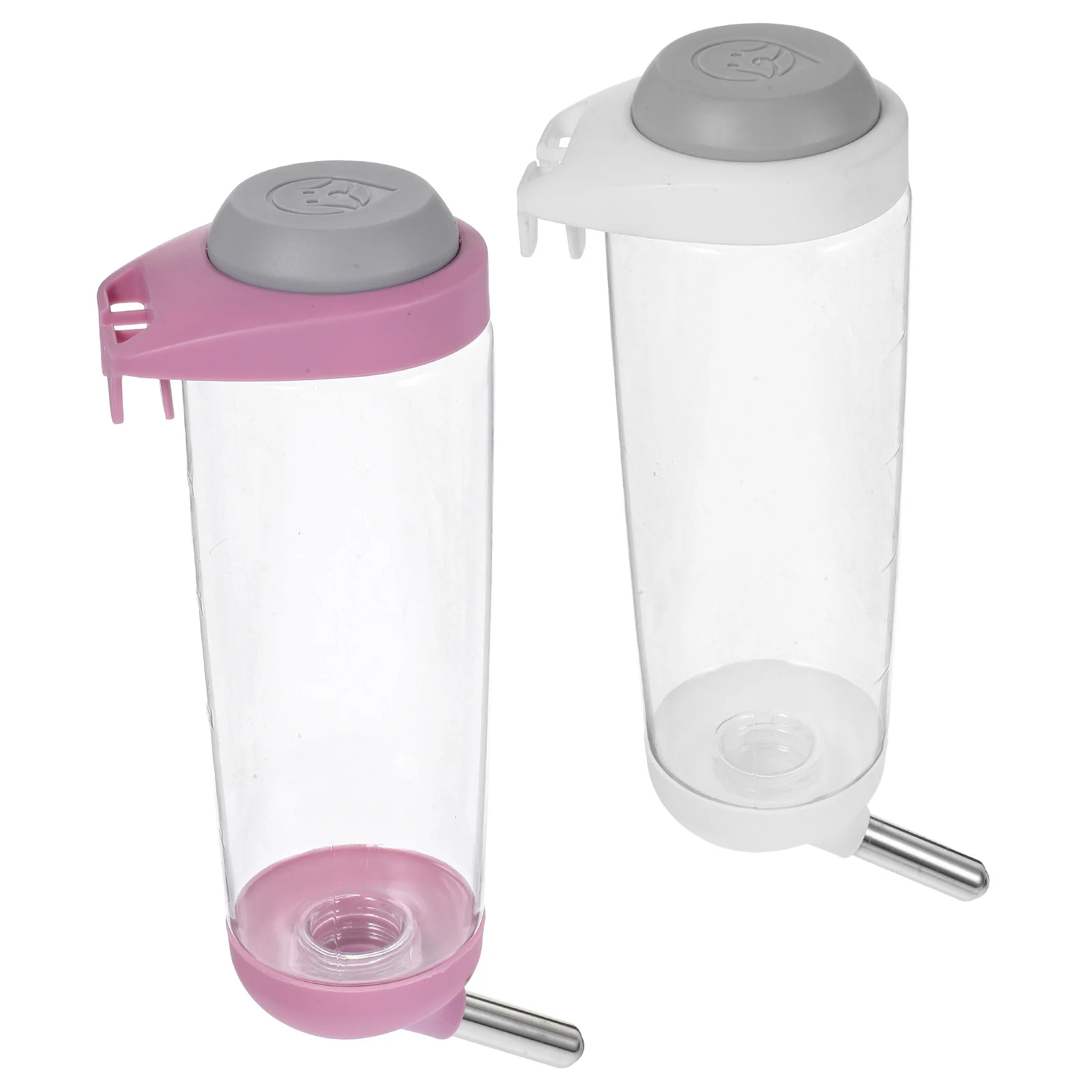 

2pcs Pet Automatic Feeder For Dogs Cats Rabbits, Hanging Water Bottle For Cage Travel, Dog Water Feeder Pet Supplies