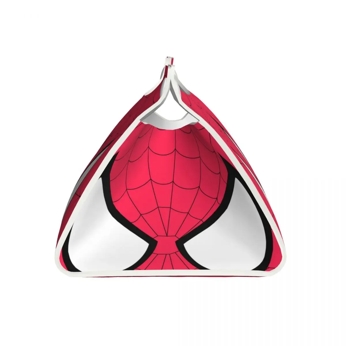 Custom Spider Web Eye Tissue Box Cover Rectangular PU Leather Spider Man Facial Tissue Box Holder for Bathroom Car