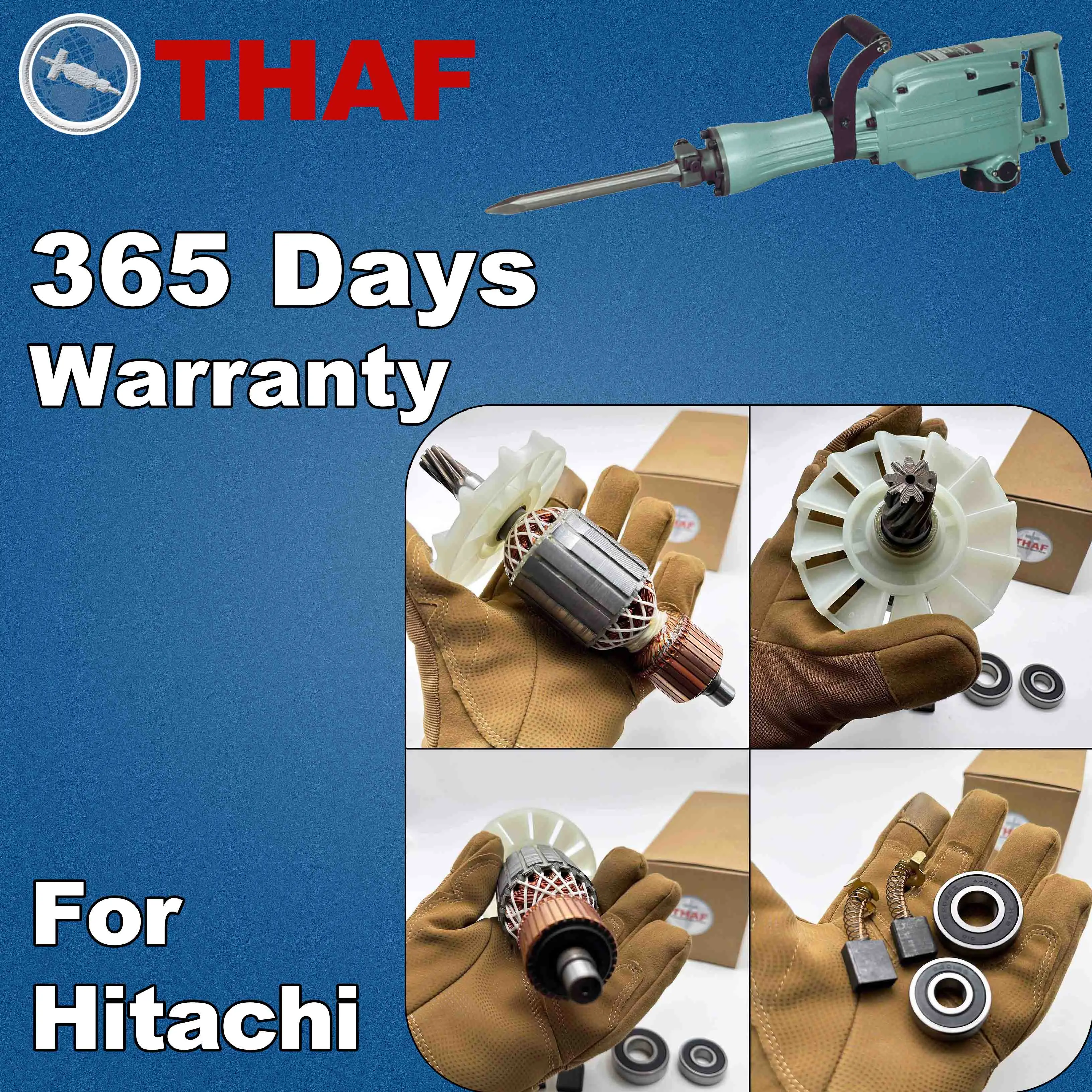 AC 220V 240V PH65A PH-65A Armature Rotor Stator Field For HITACHI