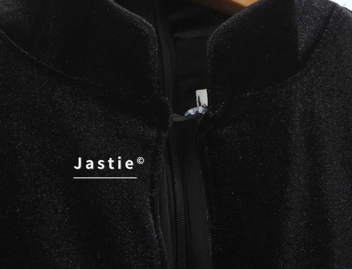 Mini abito a maniche lunghe in velluto nero con buco della serratura, colletto alla coreana, abiti da sera svasati pieghettati, abiti eleganti da donna sexy