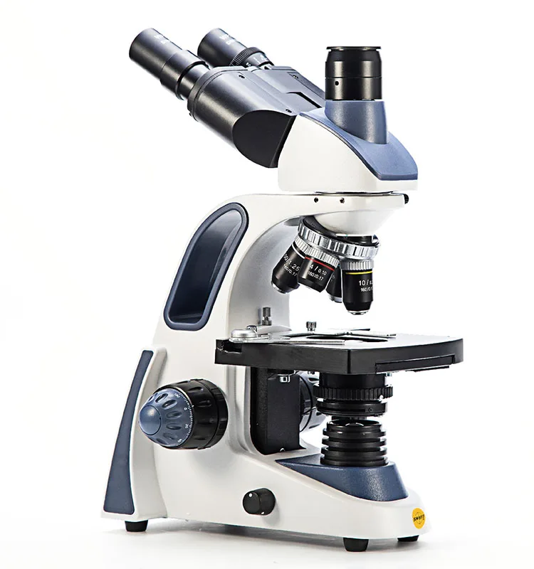 SWIFT-SW380T High Quality Trinocular Microscope Objective Lens with Eyepiece and C-Mount Dual-Purpose Adapter