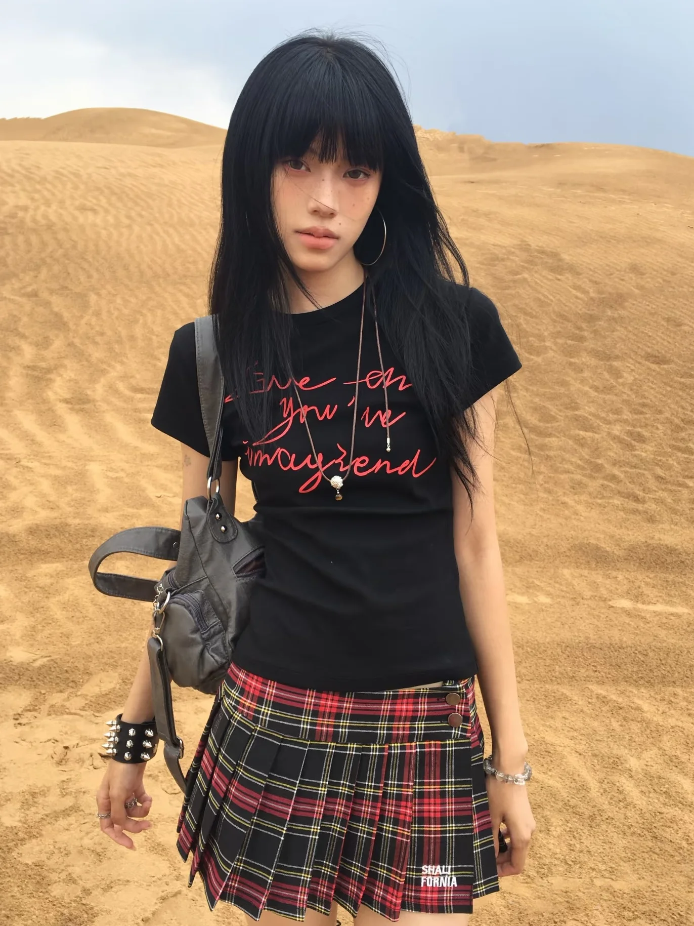 Tonngirls Y2k Japanese T Shirt Women Print Letter Crop Tops Black American Retro 90s Tee Tops Streetwear Grunge Tops Summer - Image 2