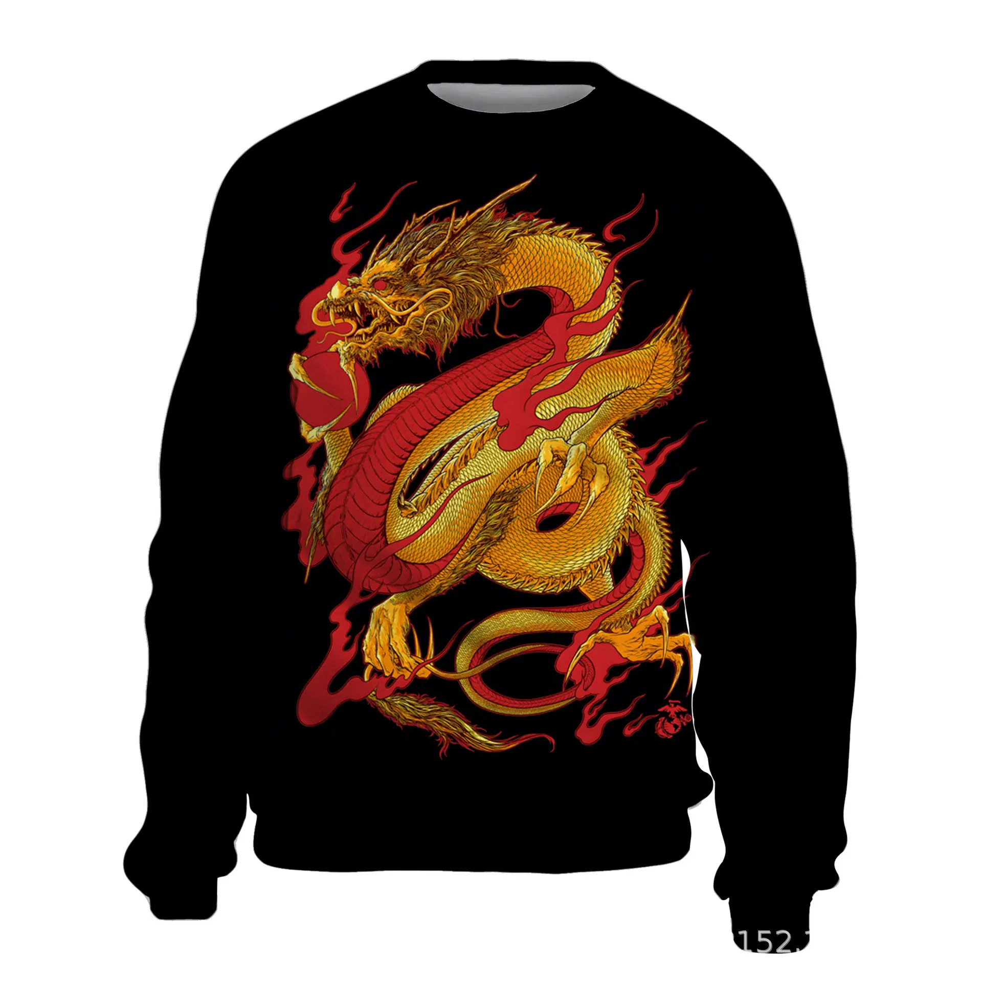 Men's Animal Series 3D Printing T-Shirt Women Casual Long Sleeve Luxury T Shirts Sweatshirt Oversized Harajuku Man Tees Tops