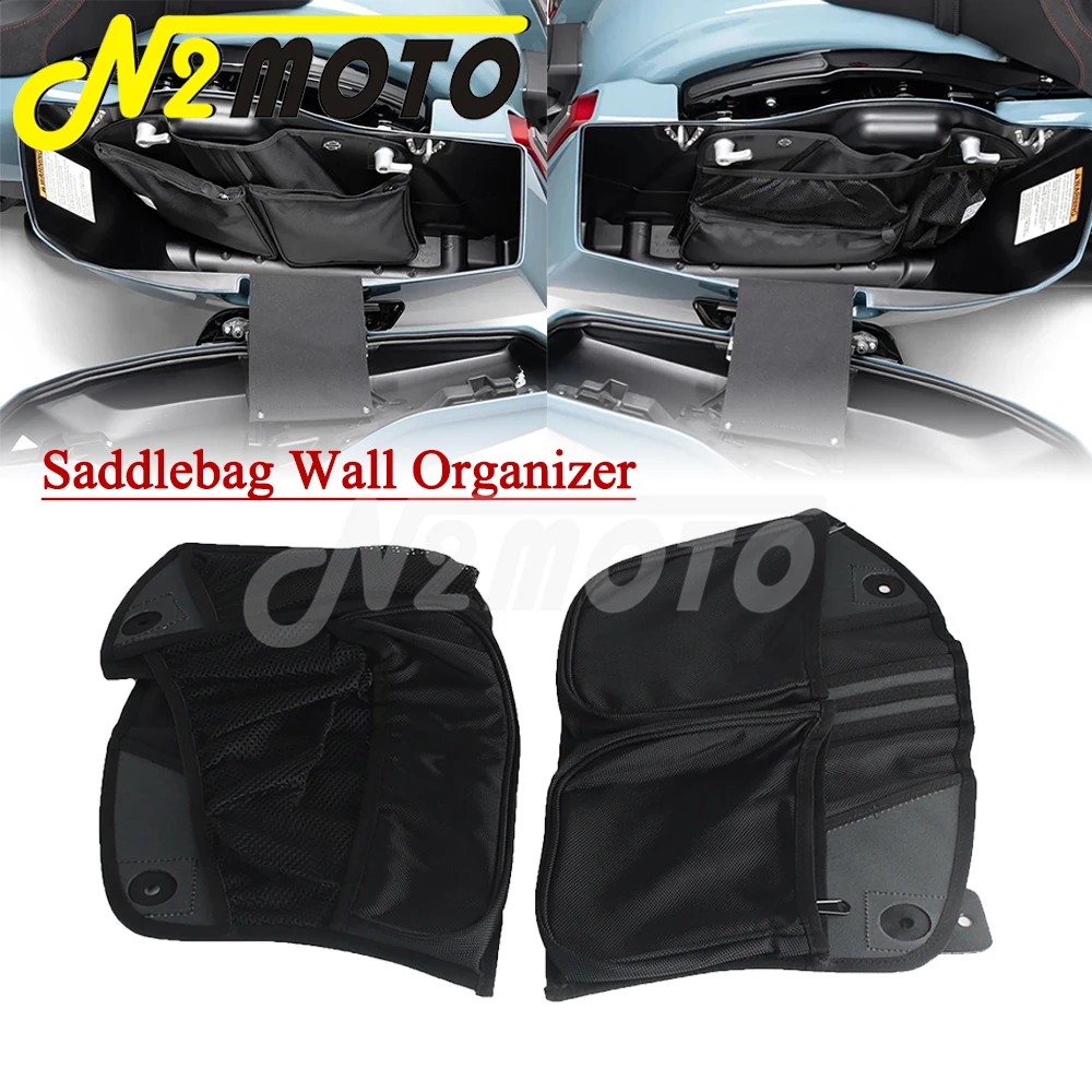 Motorcycle Inner Storage Saddlebag Organizer Liner Bag For Harley CVO Street Glide Road Glide 2023 2024 FLTRXSTSE FLHX Tool Bags