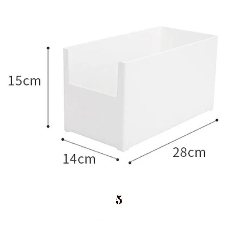 Storage Box for Kitchen Organizer Under Sink Drawer Storage Box Cabinet Desktop Makeup Storage Box Spice Stationery Accessories