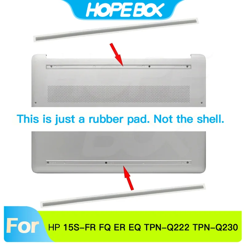 Laptop lower cover rubber feet bottom shell foot rubber pad gasket For TPN-Q222 TPN-Q230