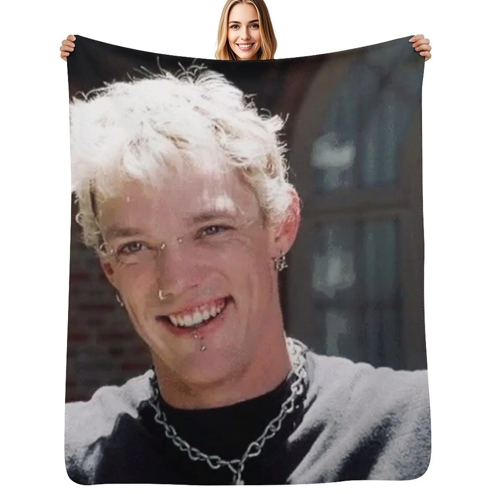 Matthew Lillard Throw Blanket Fuzzy Plush Throw Blanket for Sofa Chair