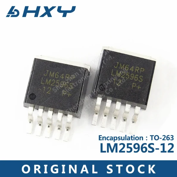 10PCS LM2596S-12 TO 263 Chip switch voltage regulator