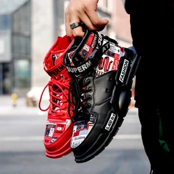 Men Shoes High Quality Sneakers Platform Breathable Lightweight Red Basket Homme Mandarin Duck Luxury Brand Basketball Shoes