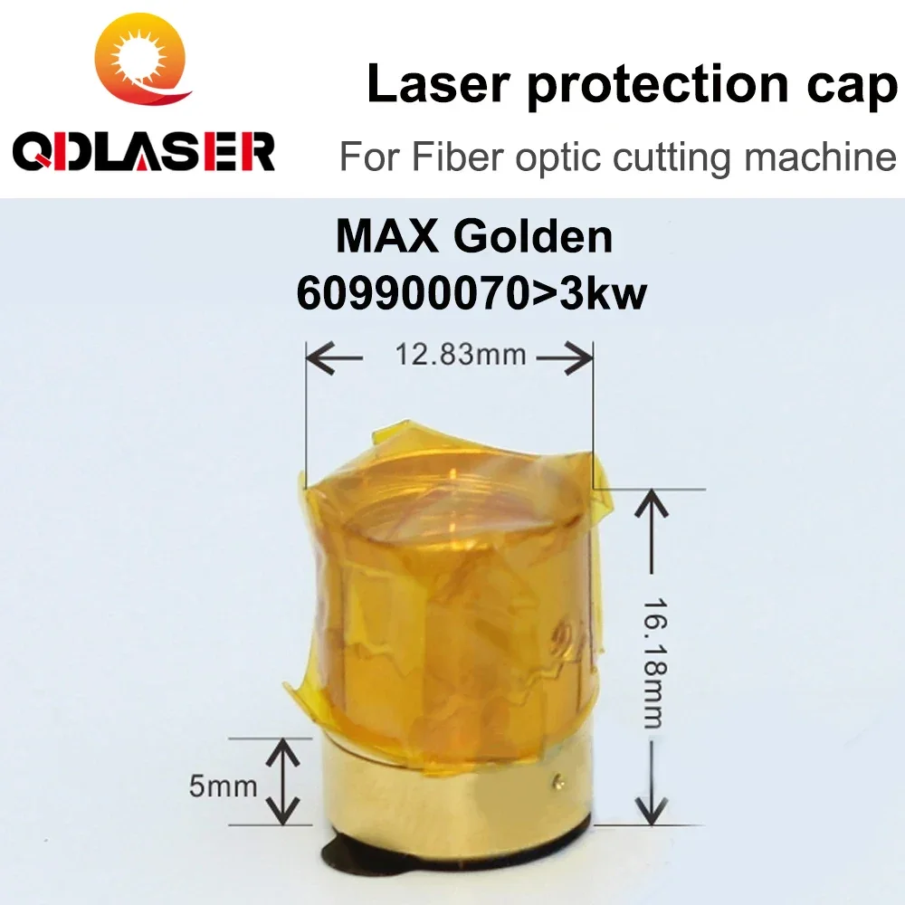 Laser Protection Cap Output Head Cap Suitable for Fiber Optic Cutting Machine Window Mirror MAX Lens