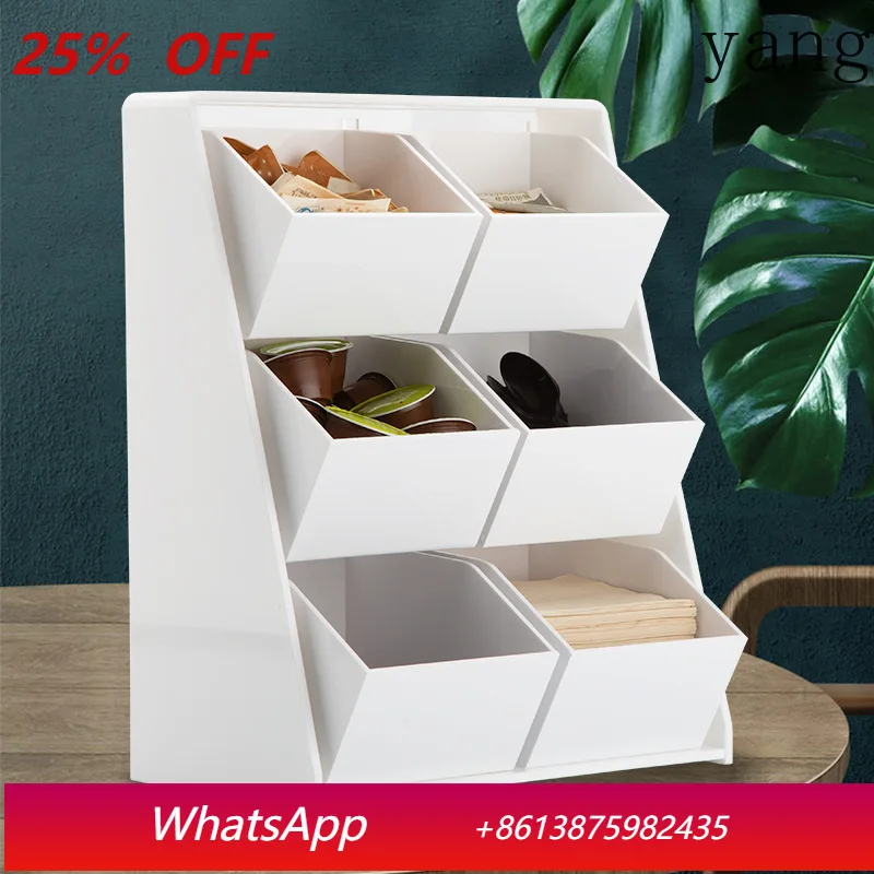 

Коробка для хранения LMM, деревянная подставка для пакетов с сахаром из акрила, для кофейни/бара