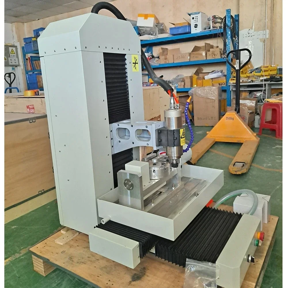 5 Axis CNC 3040 2.2KW Steel Engraving Milling Closed Loop Servo Motor Wood Router