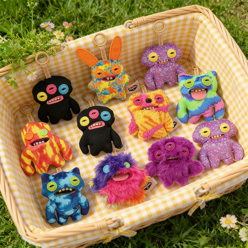 

Fuggler Original Plush Pendant Dolls WIDE EYED WEIRDO SQUIDGE Annoyed Alien Annoyed Alien 1PC Ugly Teeth Monster Plush Toys