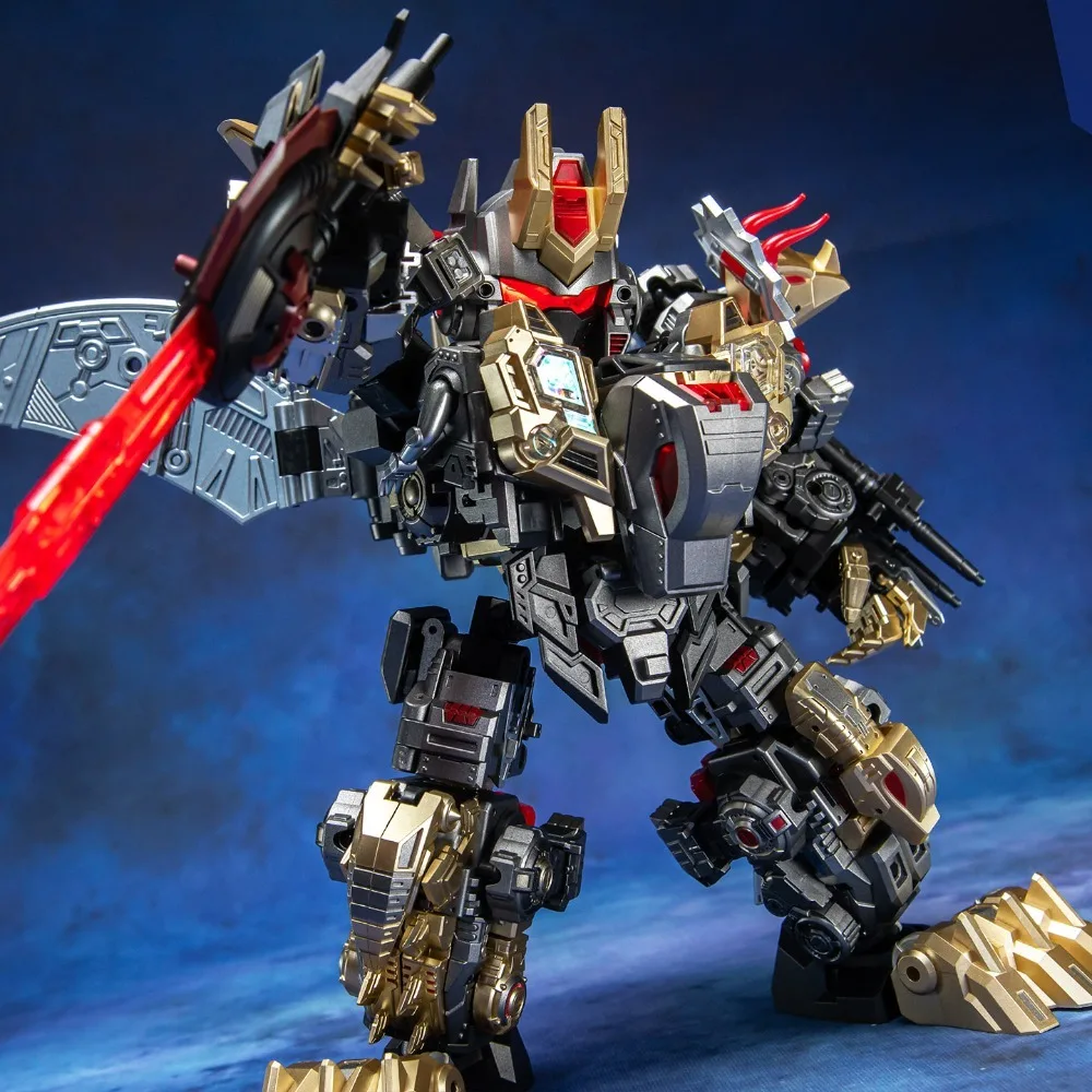 En Stock, gato láser, bestia, Dinoking JGM-SKP02, juguete de transfiguración, combinación de dinosaurio mecánico, modelo de figura de acción